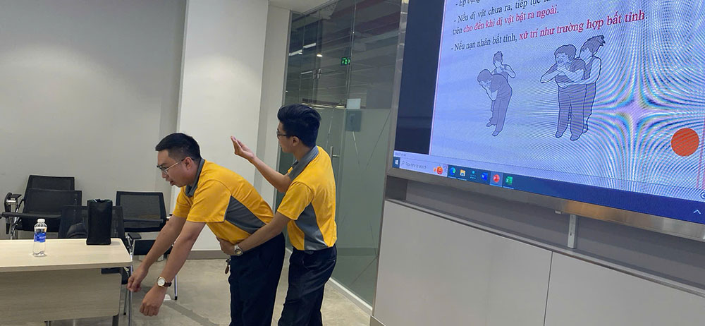 Nội dung Lớp huấn luyện an toàn vệ sinh lao động: sơ cấp cứu