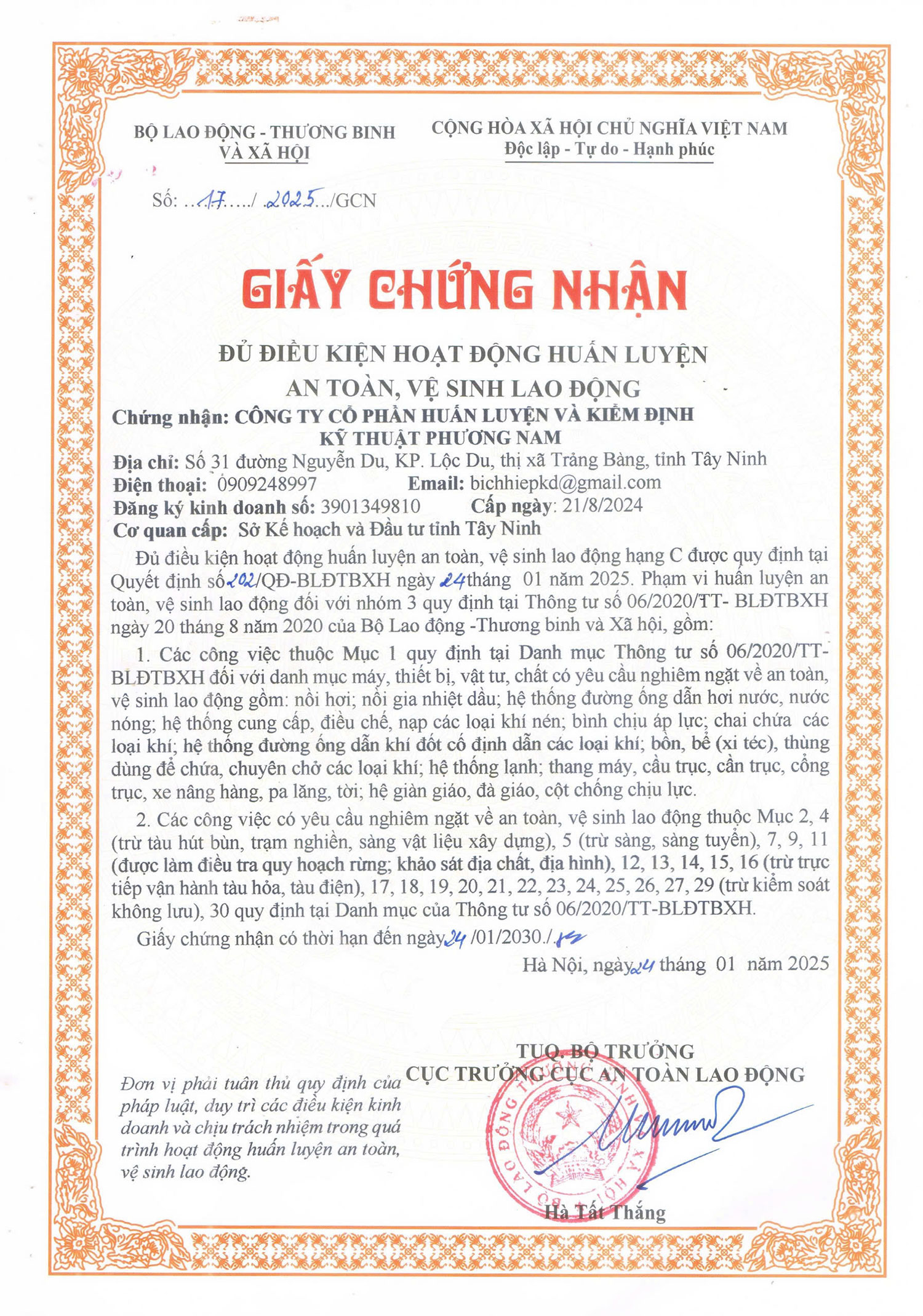 giay-chung-nhan-du-dieu-kien-hoat-dong-huan-luyen-an-toan-ve-sinh-lao-dong giấy chứng nhận đủ điều kiện hoạt động huấn luyện an toàn vệ sinh lao động